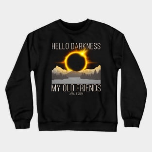 hello darkness my old friend Crewneck Sweatshirt